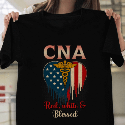 Red White & Blessed CNA Apparel - Patriotic
